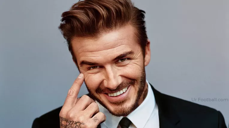 David Beckham is the world’s most attractive football player. David Beckham is popular as a football player and a fashion model, as he promotes several fashion brands. 