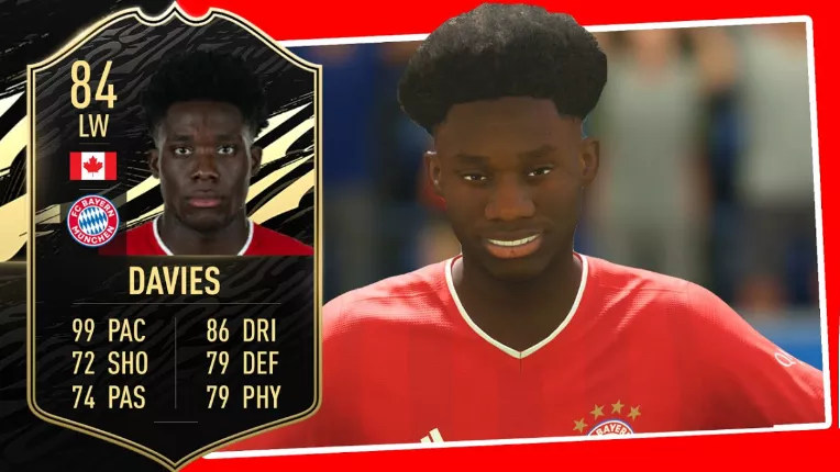 How much is Davies FIFA 22