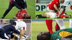 Soccer players who died on the field